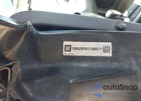 2007 Saturn Ion 2 from USA, damaged, VIN 1G8AJ55F87Z103517